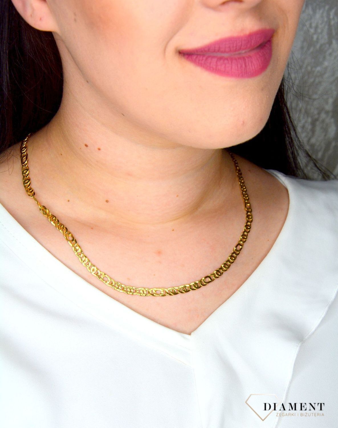 Złoty łańcuszek 585 o szerokości 5,5 mm DIA-LAN-3121-585 5,5mm (1).jpg